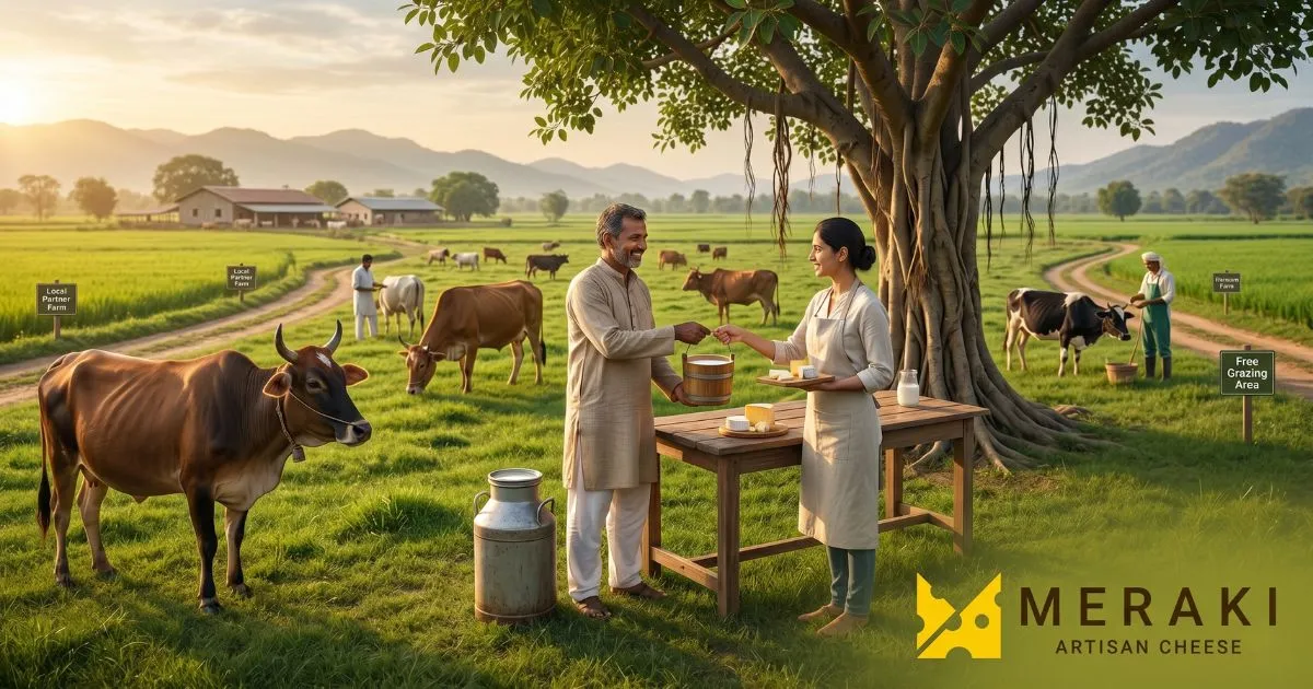 Beyond Cheese: How Meraki’s Local Farmer Partnerships Drive Sustainability