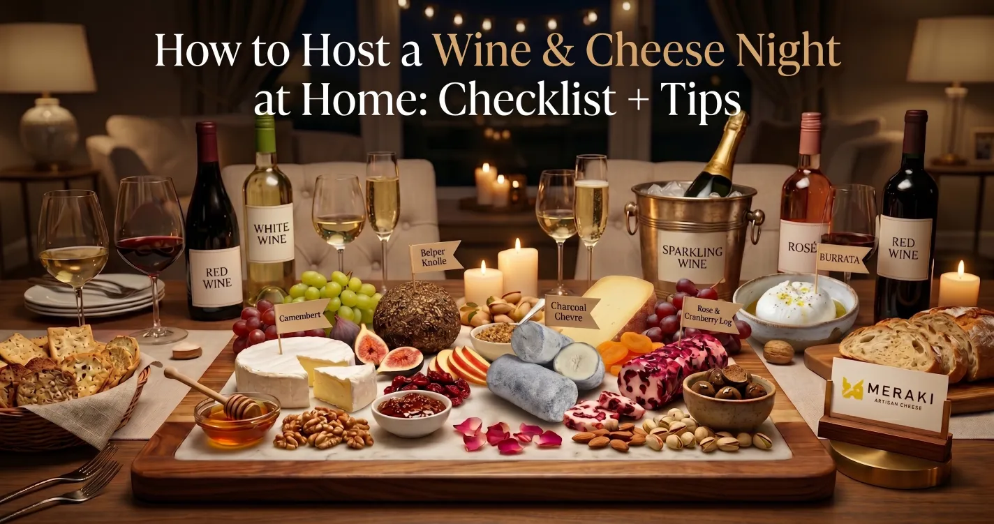 How to Host a Wine & Cheese Night at Home: Checklist + Tips